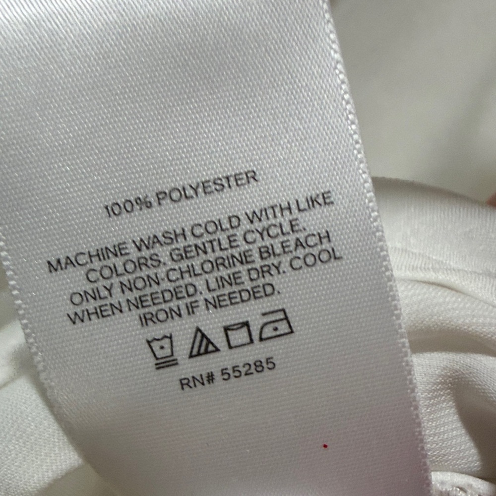 Classic White long women’s button up - Picture 3 of 3